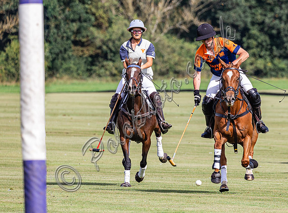 Polo action 2023 Kingscote Cup, Cirencester Park