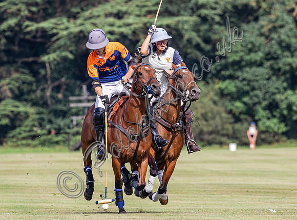 Polo action 2023 Kingscote Cup, Cirencester Park