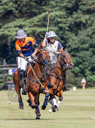 Polo action 2023 Kingscote Cup, Cirencester Park