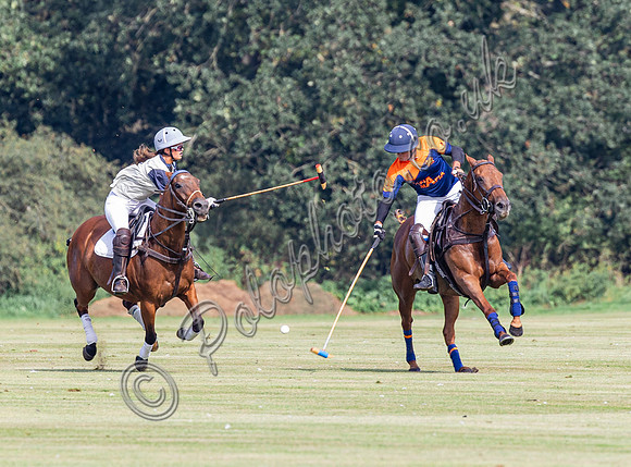 Polo action 2023 Kingscote Cup, Cirencester Park