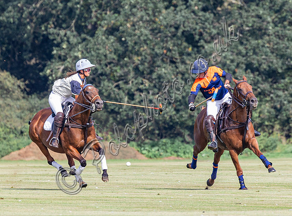Polo action 2023 Kingscote Cup, Cirencester Park