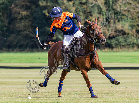 Polo action 2023 Kingscote Cup, Cirencester Park