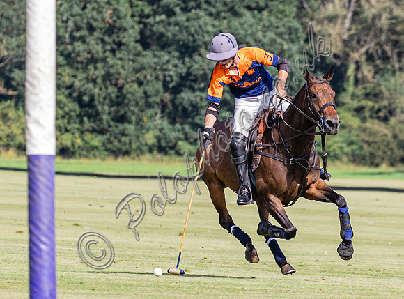 Polo action 2023 Kingscote Cup, Cirencester Park