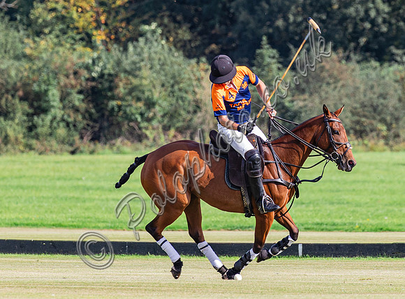 Polo action 2023 Kingscote Cup, Cirencester Park