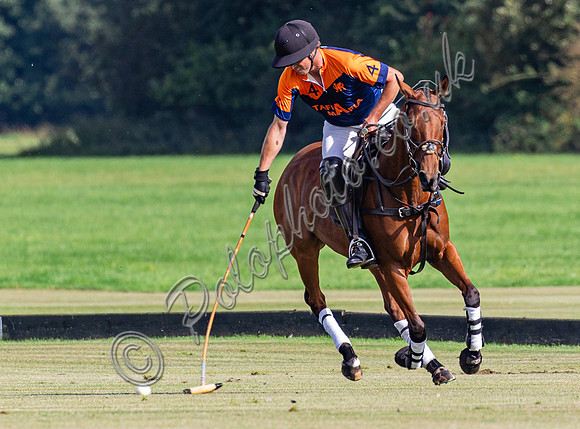 Polo action 2023 Kingscote Cup, Cirencester Park