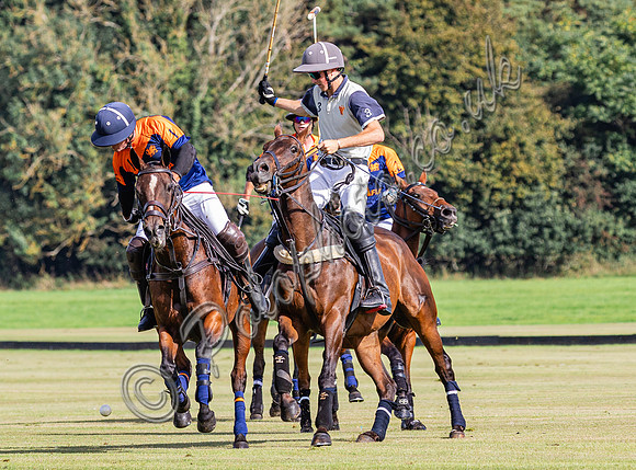 Polo action 2023 Kingscote Cup, Cirencester Park