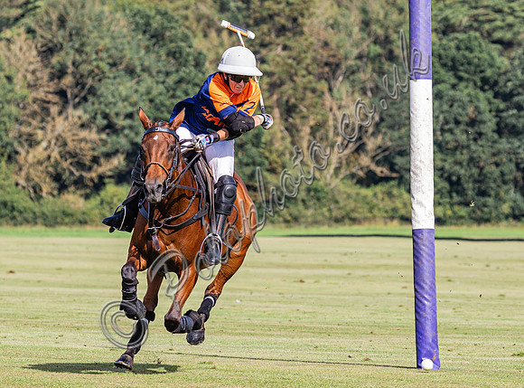 Polo action 2023 Kingscote Cup, Cirencester Park