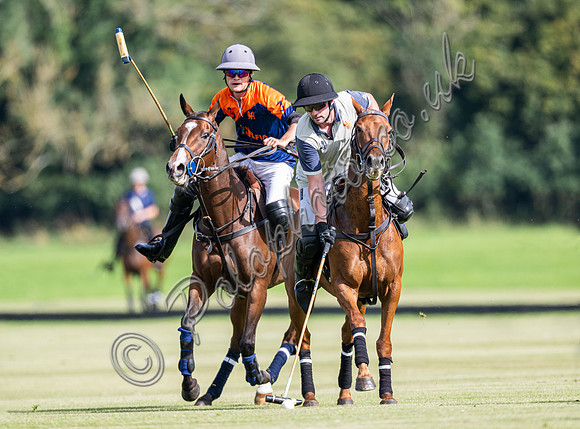Polo action 2023 Kingscote Cup, Cirencester Park