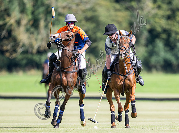 Polo action 2023 Kingscote Cup, Cirencester Park