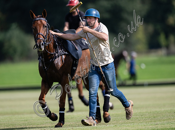 Polo action 2023 Kingscote Cup, Cirencester Park