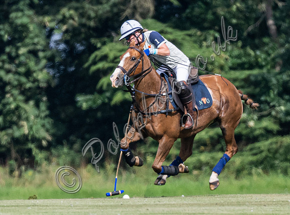 Polo action 2023 Kingscote Cup, Cirencester Park