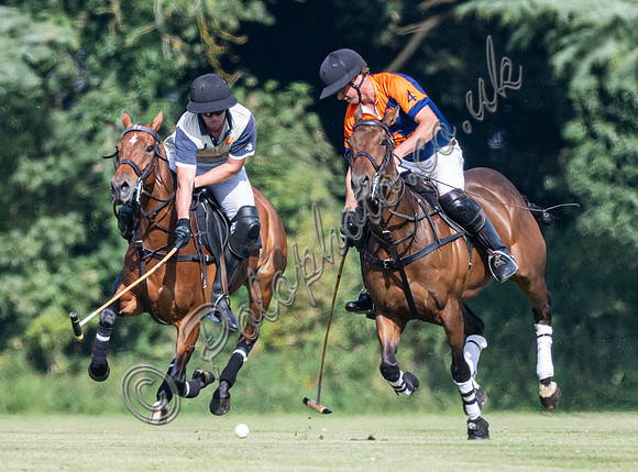 Polo action 2023 Kingscote Cup, Cirencester Park