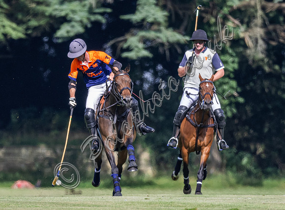 Polo action 2023 Kingscote Cup, Cirencester Park