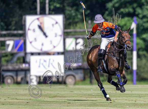 Polo action 2023 Kingscote Cup, Cirencester Park