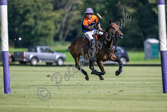 Polo action 2023 Kingscote Cup, Cirencester Park