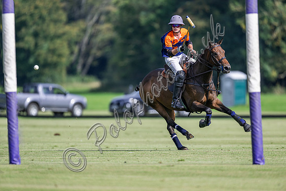 Polo action 2023 Kingscote Cup, Cirencester Park