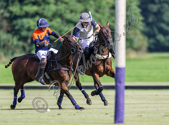Polo action 2023 Kingscote Cup, Cirencester Park