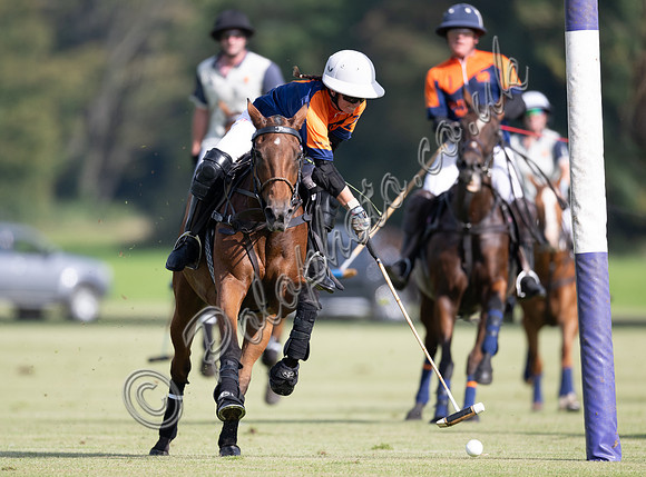 Polo action 2023 Kingscote Cup, Cirencester Park