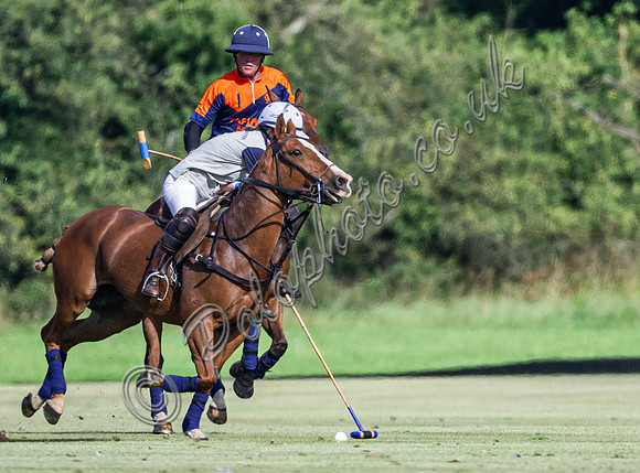 Polo action 2023 Kingscote Cup, Cirencester Park