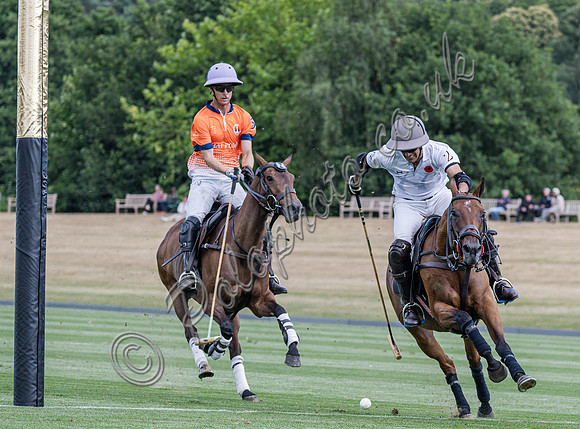 Polo action, 2025 Gold Cup, Cowdray Park Polo Club