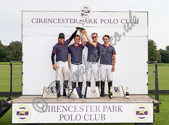 Presentation, Kingscote Cup, Cirencester Park, 2023