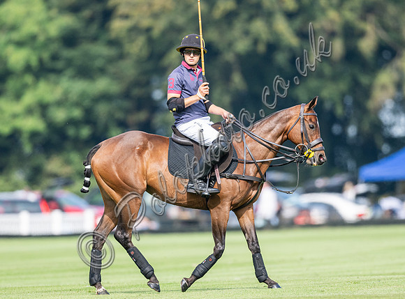 Polo action, Kingscote Cup, Cirencester Park, 2023