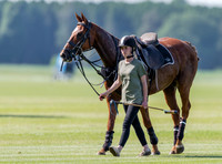 polo groom and pony