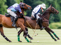 Polo action, Junior Cavalry Cup, Cirencester Park 2021