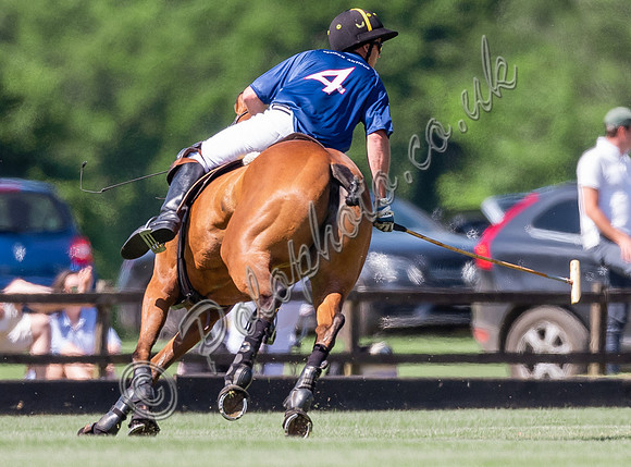 Polo action Tyro Cup Final -  Cirencester Park