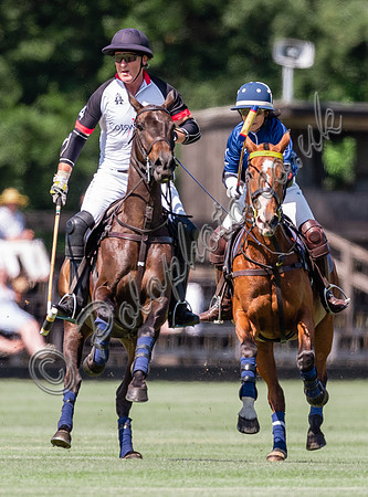 Polo action Tyro Cup Final -  Cirencester Park