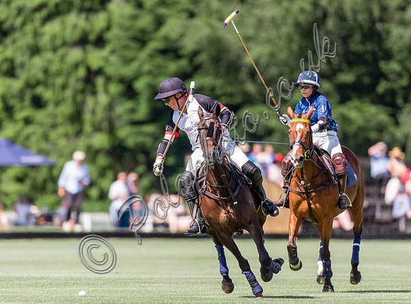 Polo action Tyro Cup Final -  Cirencester Park