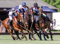 Polo action Tyro Cup Final -  Cirencester Park
