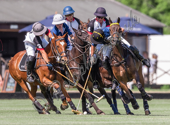 Polo action Tyro Cup Final -  Cirencester Park
