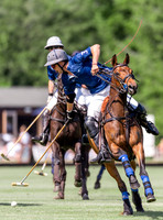 Polo action Tyro Cup Final -  Cirencester Park