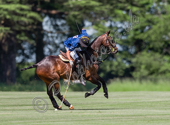 Polo action Tyro Cup Final -  Cirencester Park