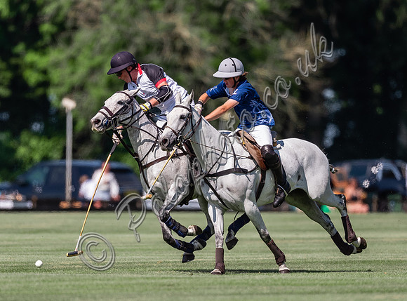 Polo action Tyro Cup Final -  Cirencester Park