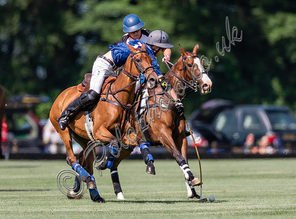 Polo action Tyro Cup Final -  Cirencester Park