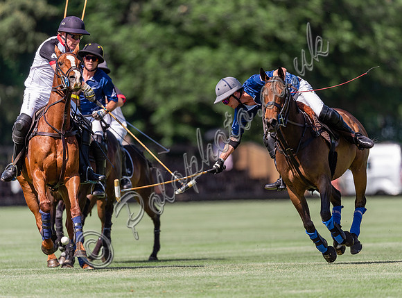 Polo action Tyro Cup Final -  Cirencester Park