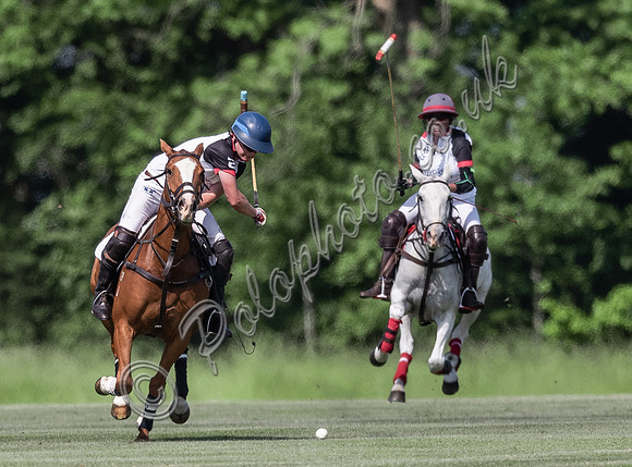 Polo action Tyro Cup Final -  Cirencester Park