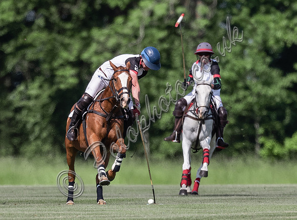 Polo action Tyro Cup Final -  Cirencester Park