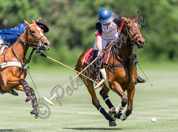 Polo action Tyro Cup Final -  Cirencester Park