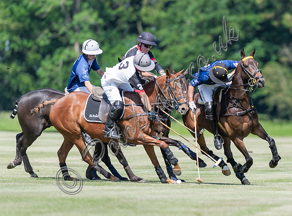 Polo action Tyro Cup Final -  Cirencester Park