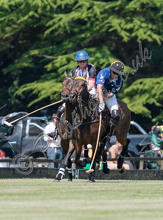Polo action Tyro Cup Final -  Cirencester Park