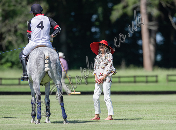 Treading in the divots at  Cirencester Park