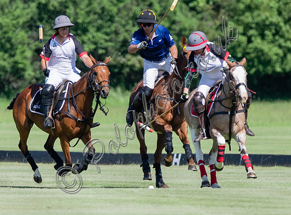 Polo action Tyro Cup Final -  Cirencester Park