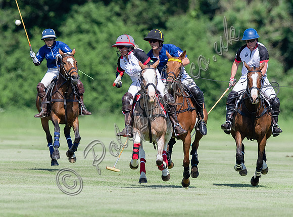 Polo action Tyro Cup Final -  Cirencester Park