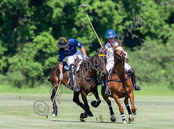 Polo action Tyro Cup Final -  Cirencester Park