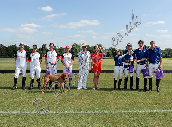 Polo action Tyro Cup Final -  Cirencester Park