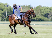 Polo action, Junior Cavalry Cup, Cirencester Park