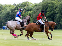 Polo action, June 12 Goal, Cirencester Park